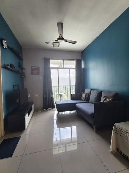 Service Residence for Rent at Twin Danga Residence - Sherlin To - Living Room - PropertyGuru.com.my