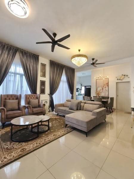Terraced House for Rent in Eco Grandeur (Puncak Alam) - Hasniza - Living Room - PropertyGuru.com.my