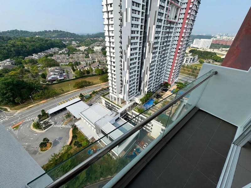 Kondominium untuk Dijual di Dwiputra Residences - Adibah Salim - Balcony - PropertyGuru.com.my