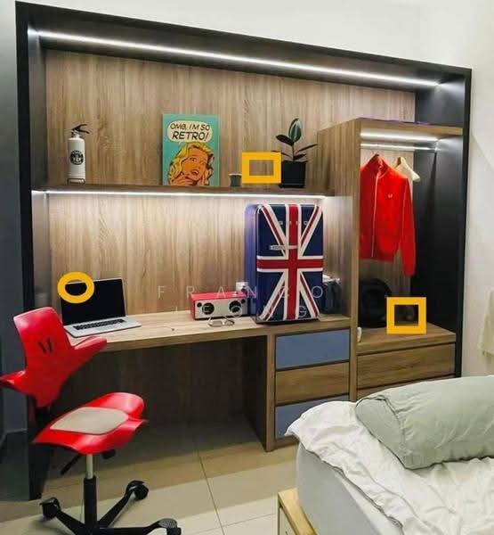 Service Residence for Sale at Fortune Centra - Franco Leong - Bedroom - PropertyGuru.com.my