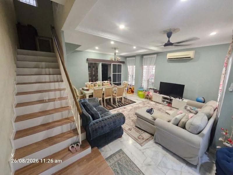 Cluster House for Sale in Bandar Tasik Puteri (Rawang) - Nazrin Hakimin - Living Room - PropertyGuru.com.my