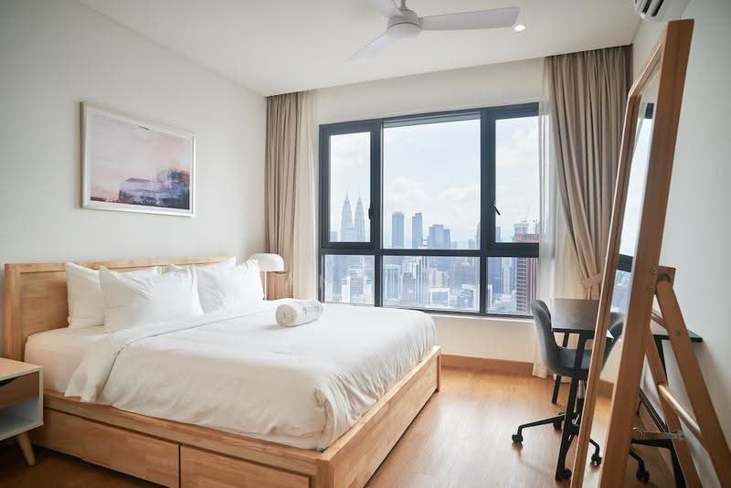 Kediaman Servis untuk Disewa di Mitsui Serviced Suites - Annie Chong - Bedroom - PropertyGuru.com.my