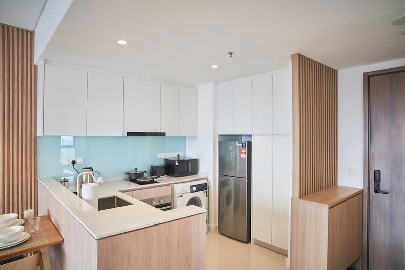 Kediaman Servis untuk Disewa di Mitsui Serviced Suites - Annie Chong - Kitchen - PropertyGuru.com.my