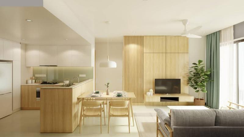 Kediaman Servis untuk Disewa di Mitsui Serviced Suites - Annie Chong - Kitchen - PropertyGuru.com.my