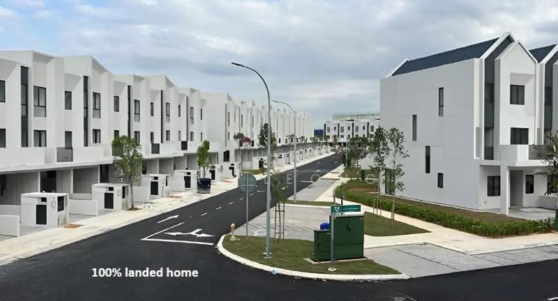 Rumah Teres 3-Tingkat untuk Dijual di Kwasa Damansara (Sungai Buloh) - May Leong - Exterior - PropertyGuru.com.my