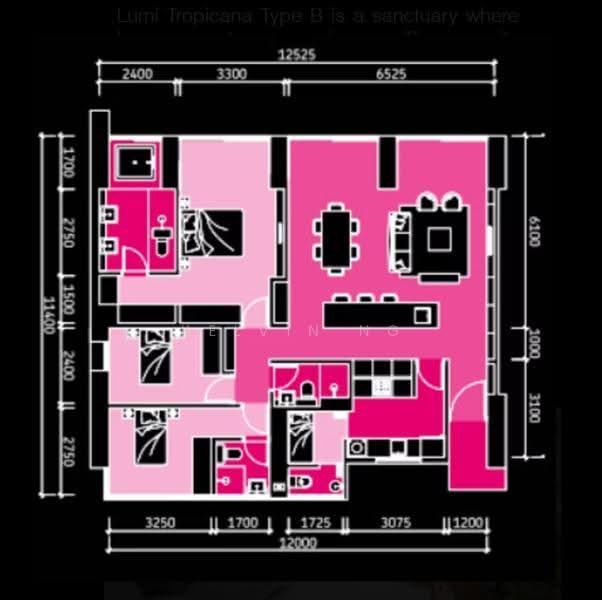 Kediaman Servis untuk Dijual di Lumi Tropicana Serviced Residence - Kelvin Ng - PropertyGuru.com.my