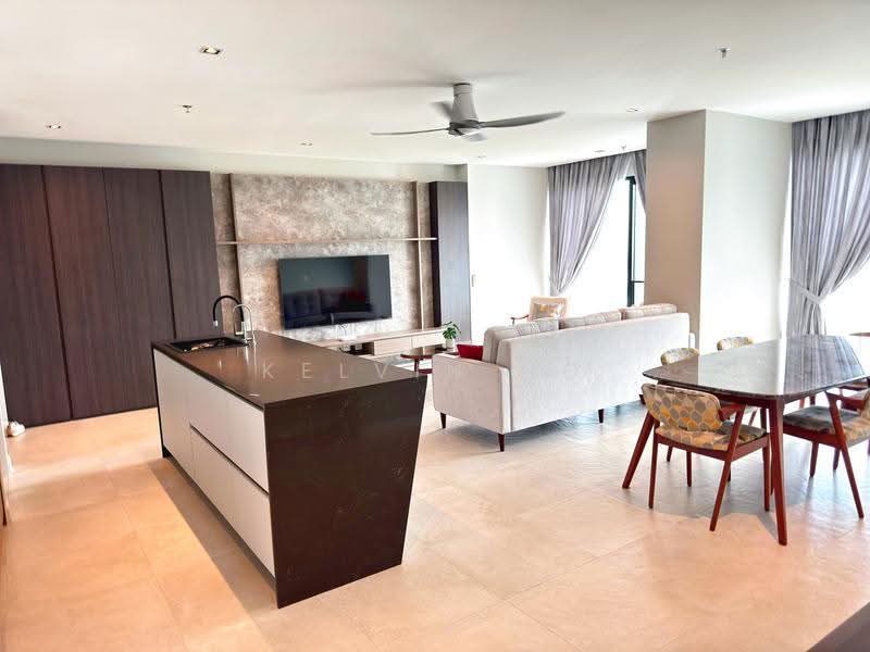 Kediaman Servis untuk Dijual di Lumi Tropicana Serviced Residence - Kelvin Ng - Living Room - PropertyGuru.com.my