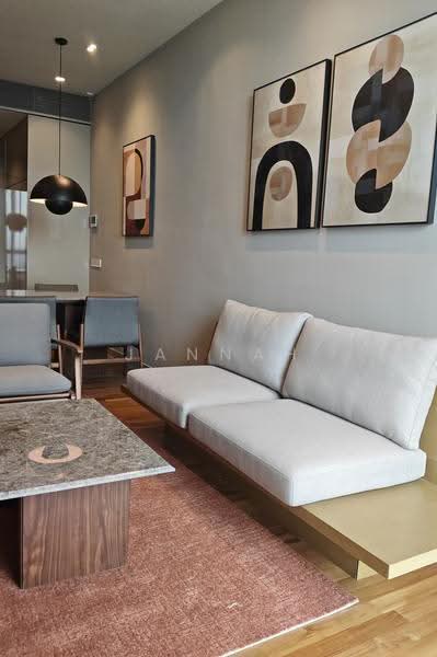 Service Residence for Rent at Conlay - Jannah Ali - Living Room - PropertyGuru.com.my