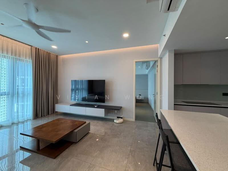 Service Residence for Rent at Ooak Suites @ Kiara 163 - Vivian Wong - Living Room - PropertyGuru.com.my