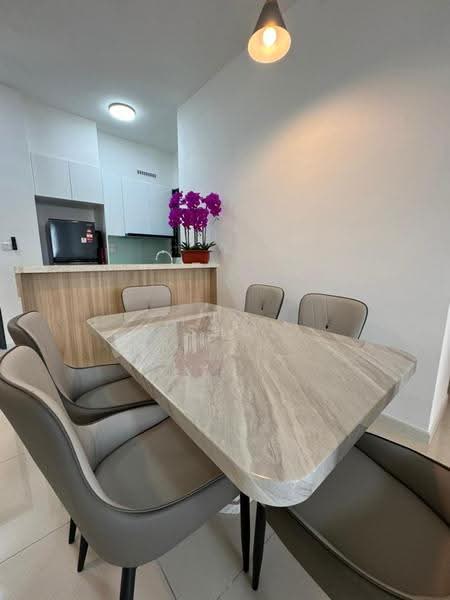 Service Residence for Rent at Sunway Belfield - Shu Ling - Dining Room - PropertyGuru.com.my
