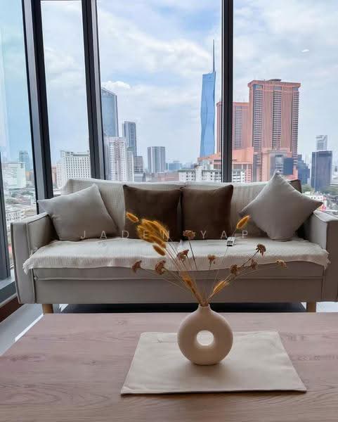 Kediaman Servis untuk Disewa di Core Residence @ TRX - Jaden Yap - Living Room - PropertyGuru.com.my