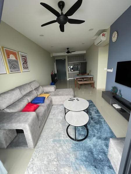Kediaman Servis untuk Disewa di Amani Residence - Scarlett Wong - Living Room - PropertyGuru.com.my