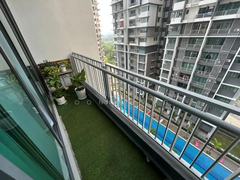 Service Residence for Sale at Almyra Residences - Soon Sheng Law - Balcony - PropertyGuru.com.my