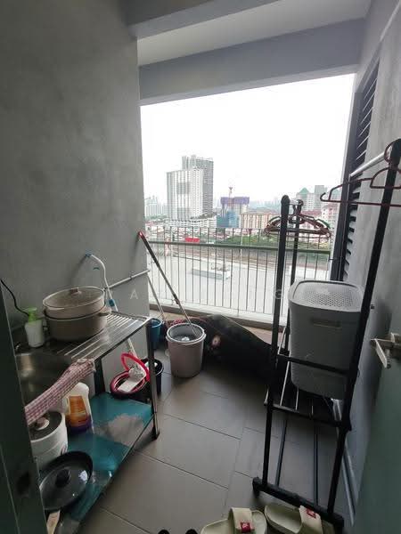 Service Residence for Rent at Fortune Centra - Ray Kong - Balcony - PropertyGuru.com.my