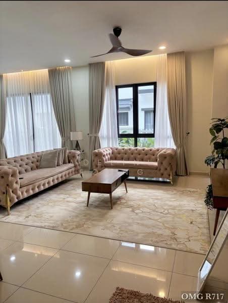 Semi-Detached House for Sale in Setia Eco Park (Setia Alam) - Adeline Foong - Living Room - PropertyGuru.com.my