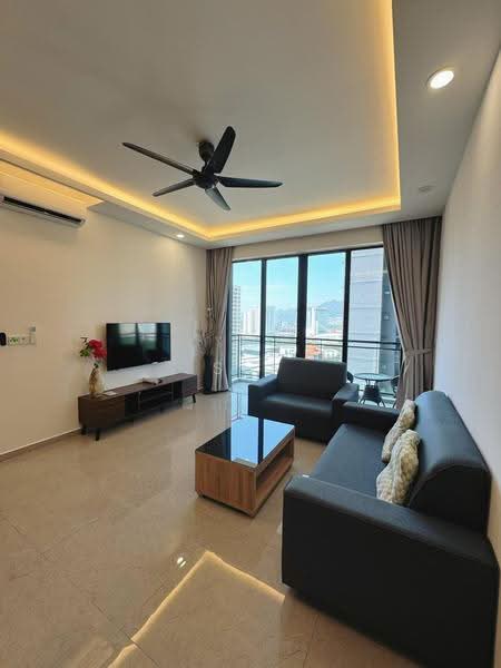 Kondominium untuk Dijual di Muze @ PICC - S J Foo - Living Room - PropertyGuru.com.my