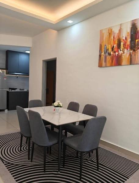 Kondominium untuk Disewa di KSL Residence 2 @ Kangkar Tebrau - Ken Sim - Dining Room - PropertyGuru.com.my