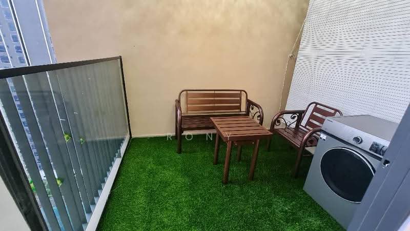 Service Residence for Sale at Henna Residence  @ The Quartz WM - Rony Yeo - Balcony - PropertyGuru.com.my