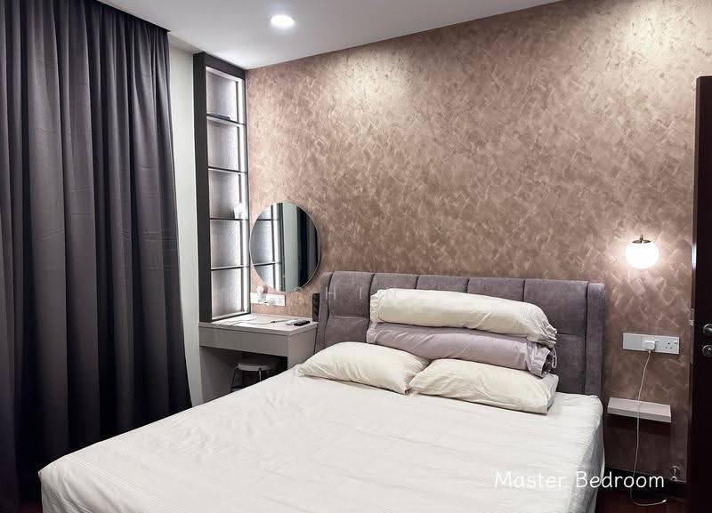 Kondominium untuk Disewa di Paraiso Residence @ The Earth - Shin Ni - Master Bedroom - PropertyGuru.com.my