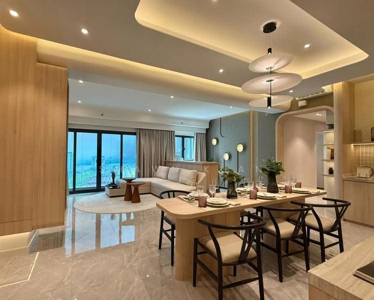 Kediaman Servis untuk Dijual di Trinity Rainfora - Shawn Kuan - Living Room - PropertyGuru.com.my