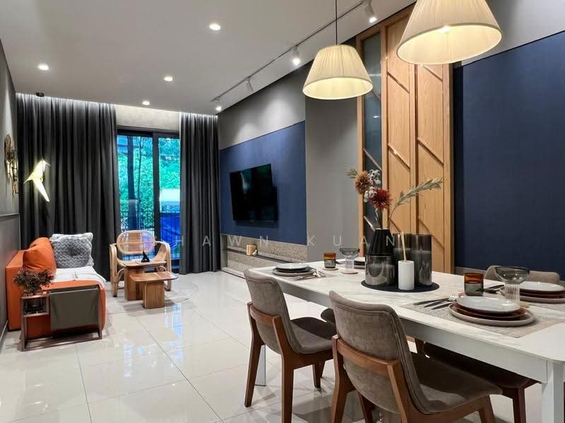Kediaman Servis untuk Dijual di The Era @ Duta North - Shawn Kuan - Living Room - PropertyGuru.com.my