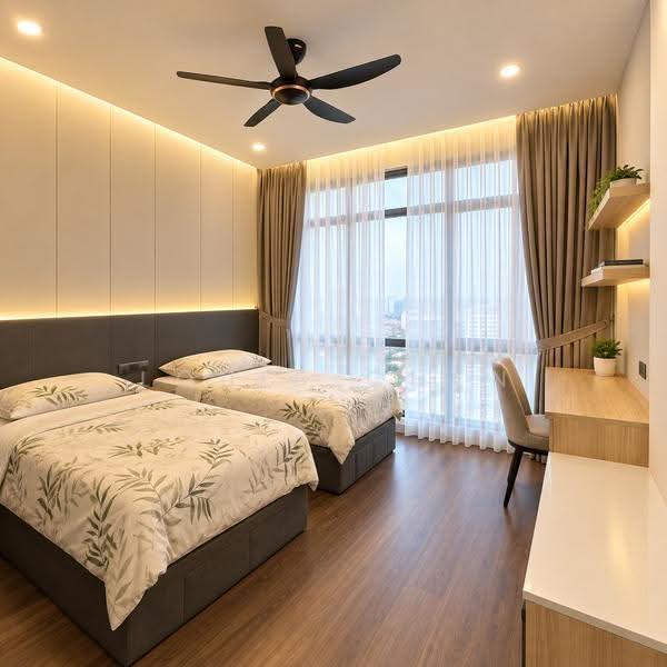 Service Residence for Sale at The Park 2 - Louis Chen - Bedroom - PropertyGuru.com.my