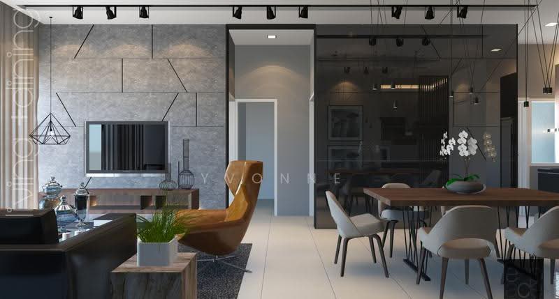 Kediaman Servis untuk Dijual di Trinity Rainfora - Yvonne Yep - Living Room - PropertyGuru.com.my