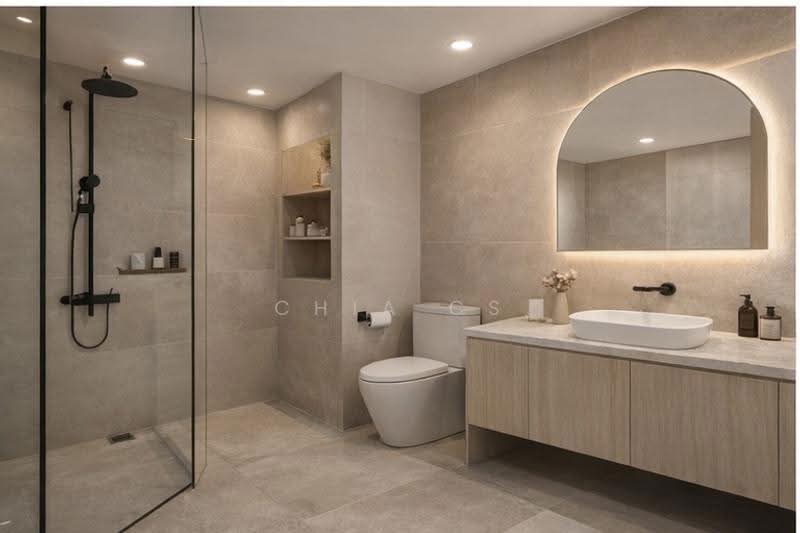 Service Residence for Sale at Millerz Square Serviced Residence - Chia Cs - Bathroom - PropertyGuru.com.my