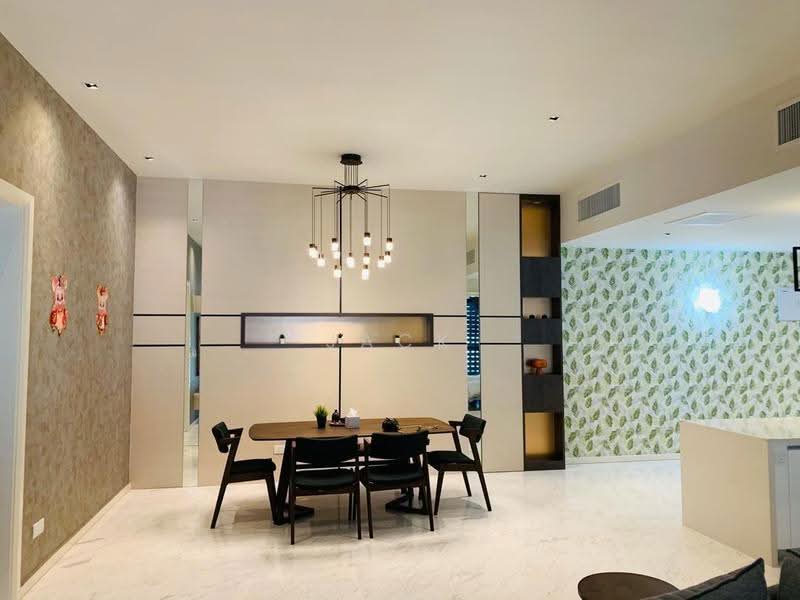 Kondominium untuk Disewa di Setia V Residences - Jack Law - Dining Room - PropertyGuru.com.my