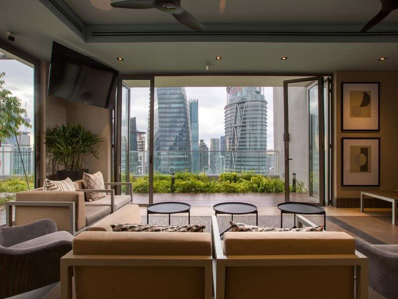 Service Residence for Rent at Stonor 3 - Eric Chua - Living Room - PropertyGuru.com.my