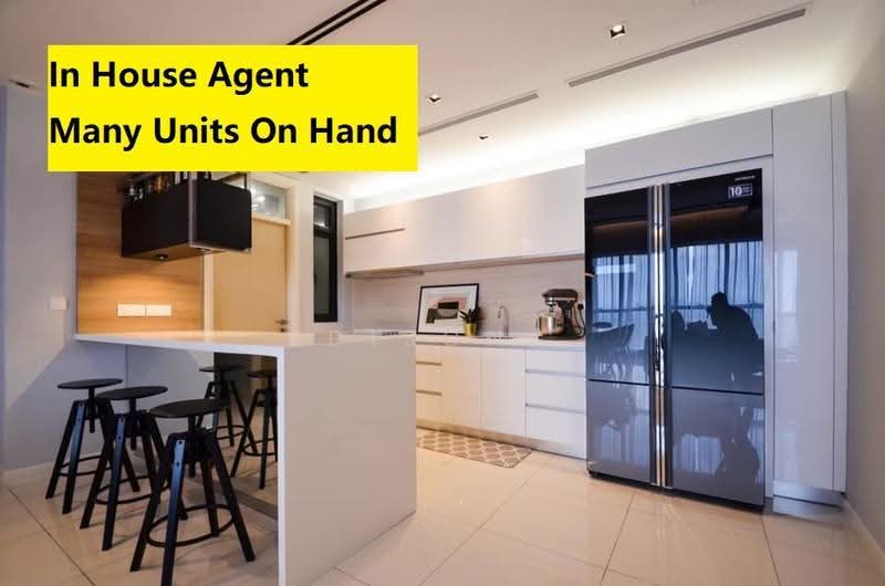 Kondominium untuk Disewa di Anjali North Kiara - Edison . - Kitchen - PropertyGuru.com.my