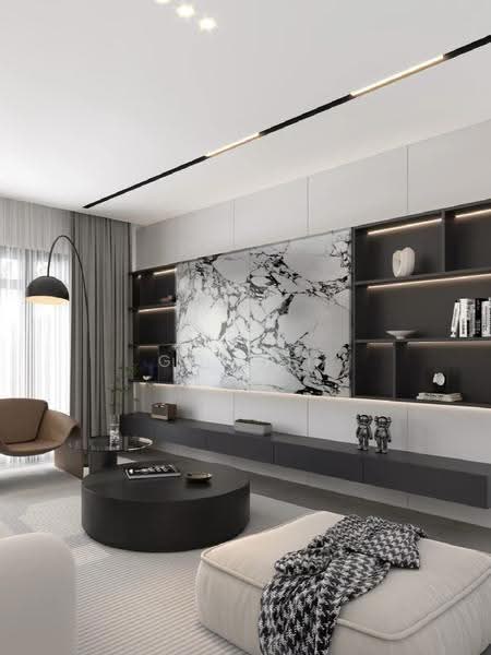 Kondominium untuk Dijual di Mutiara Bukit Jalil - Golden Leong - Living Room - PropertyGuru.com.my
