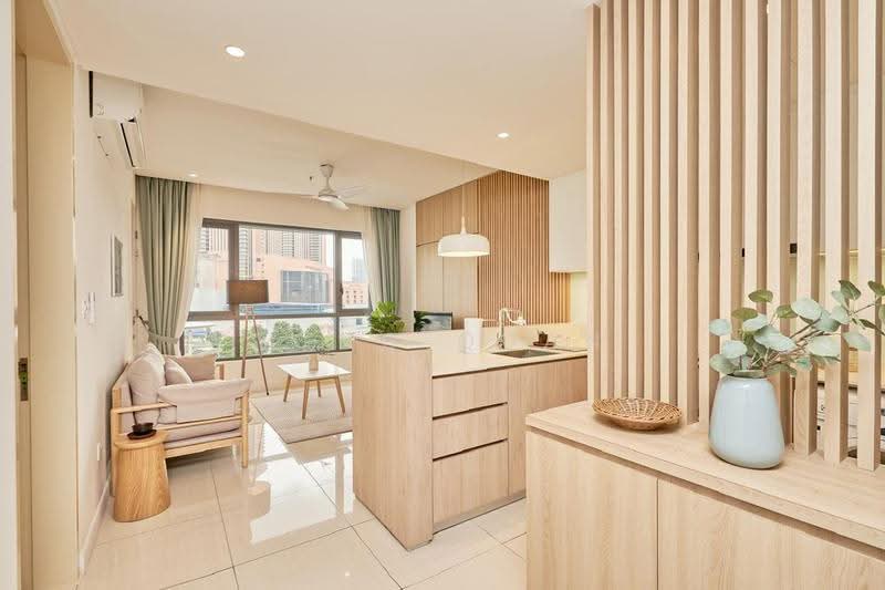 Service Residence for Rent at Mitsui Serviced Suites - Yong Quan - Living Room - PropertyGuru.com.my