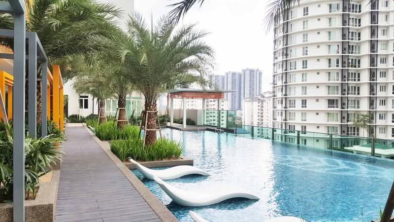 Service Residence for Rent at Tiara Mutiara 2 - Eugene Goh - Swimming Pool (Total has 2 adult pool) - PropertyGuru.com.my