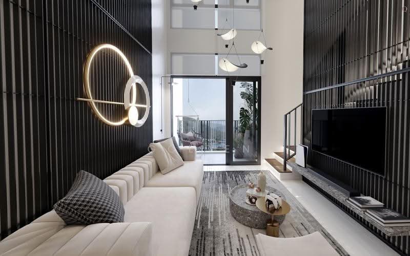 Kediaman Servis untuk Dijual di The Park Sky Residence - Golden Leong - Living Room - PropertyGuru.com.my