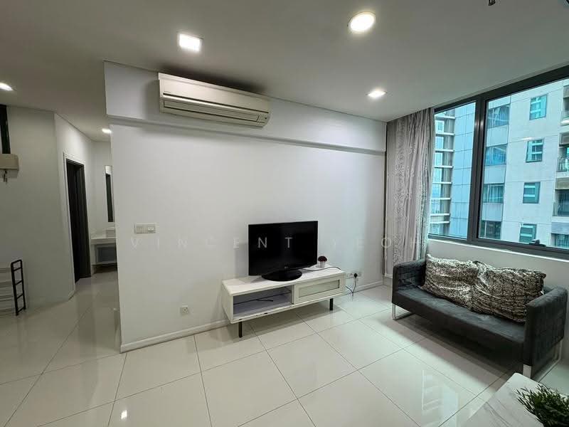 Service Residence for Rent at Mercu Summer Suites - Vincent Yeoh - Living Room - PropertyGuru.com.my