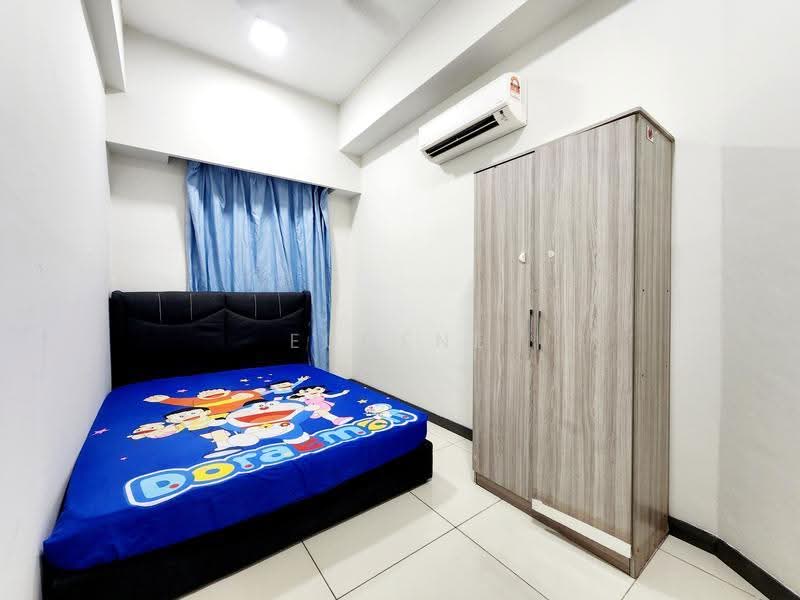 Service Residence for Rent at Tiara Mutiara 2 - Eugene Goh - 2nd Bedroom - Queen Size Bed - PropertyGuru.com.my