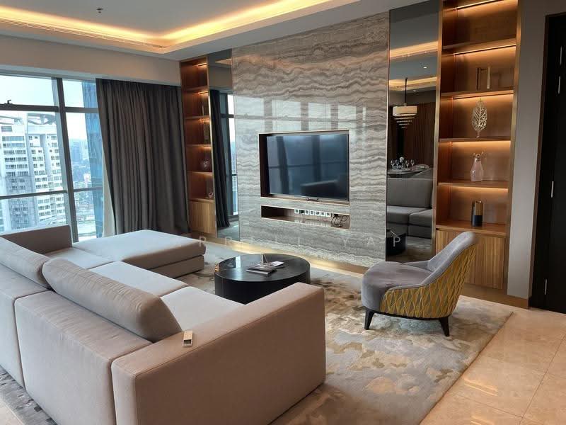 Service Residence for Sale at The Ritz-Carlton Residences - Darrell Yap - Living Room - PropertyGuru.com.my