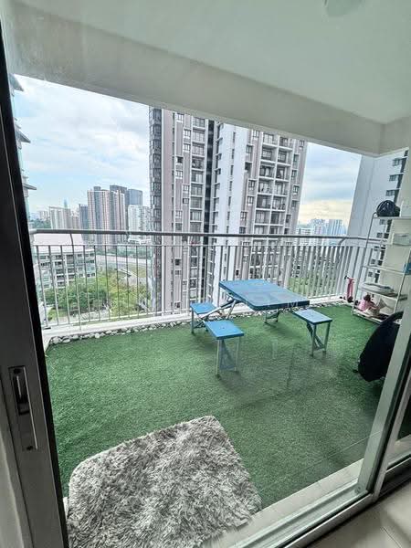 Condominium for Sale at Riana Green East - Lucas Lim - Balcony - PropertyGuru.com.my