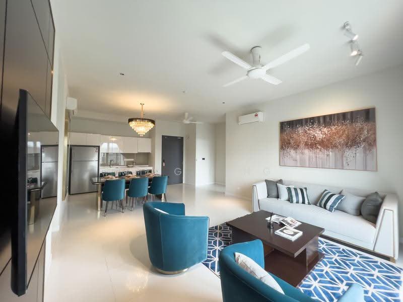 Kediaman Servis untuk Disewa di Mayfair Residences @ Pavilion Embassy - Ming Feng - Living Room - PropertyGuru.com.my