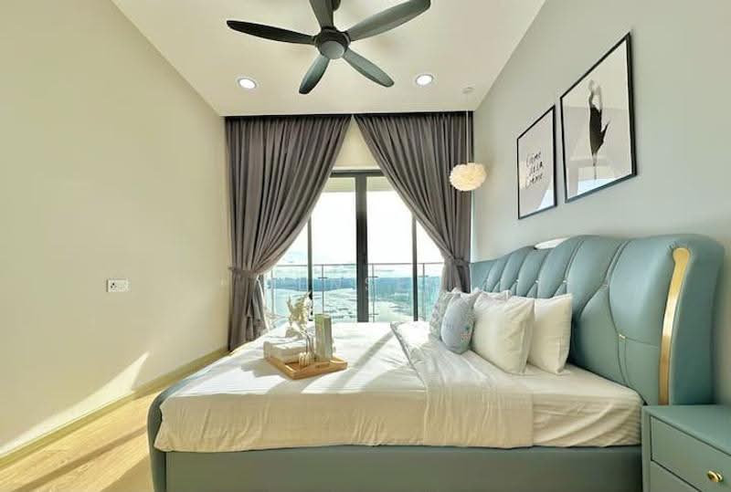Kondominium untuk Disewa di Kings Bay @ Country Garden Danga Bay - Jensen Goh - Bedroom - PropertyGuru.com.my