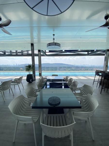 Service Residence for Rent at Mossaz @ Empire City - Kurt Lim - Sky Pool Lounge - PropertyGuru.com.my