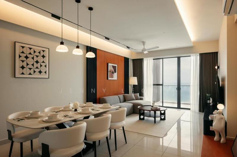 Kondominium untuk Dijual di The Marin at Ferringhi - Jenny Leong - Living Room - PropertyGuru.com.my