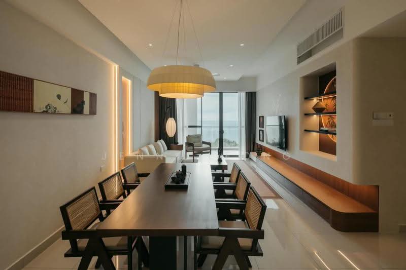 Kondominium untuk Dijual di The Marin at Ferringhi - Jenny Leong - Living Room - PropertyGuru.com.my