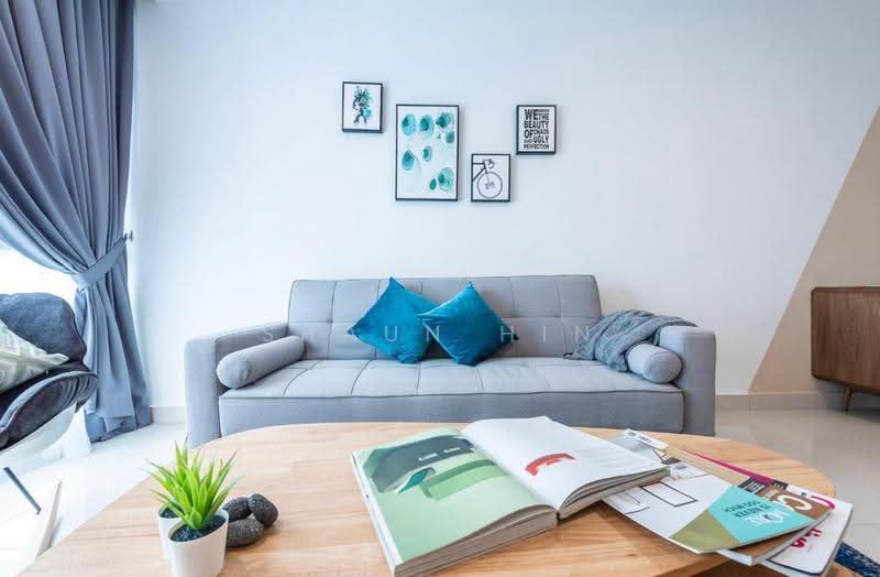 Service Residence for Rent at H2O Residences - Shaun Hin - Living Room - PropertyGuru.com.my