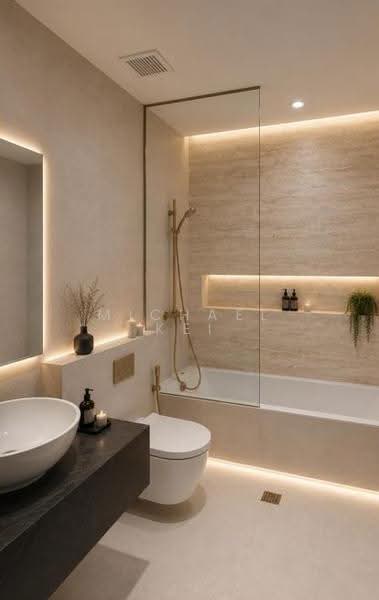 Service Residence for Rent at One Residency - Michael Kei - Bathroom - PropertyGuru.com.my
