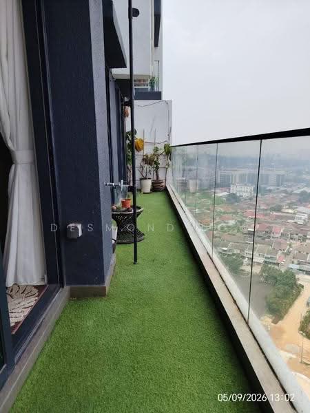 Kondominium untuk Disewa di The Valley Residences @ SkySierra - Desmond Low - Balcony - PropertyGuru.com.my