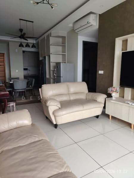 Kondominium untuk Disewa di The Valley Residences @ SkySierra - Desmond Low - Living Room - PropertyGuru.com.my