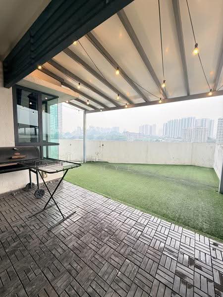 Kondominium untuk Disewa di Riverville Residences - Vincent Chye - Balcony - PropertyGuru.com.my
