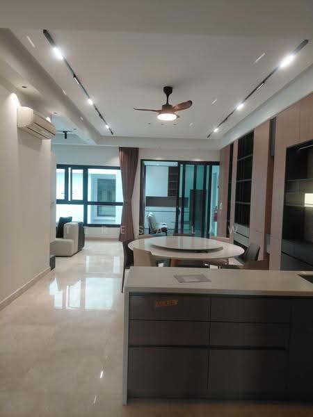 Kondominium untuk Disewa di Sastra U-Thant - Teresa Law - Living Room - PropertyGuru.com.my